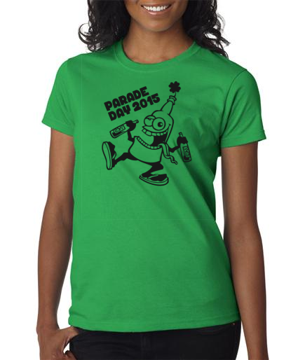 Parade Day Ladies Cartoon Parade Day Shirts